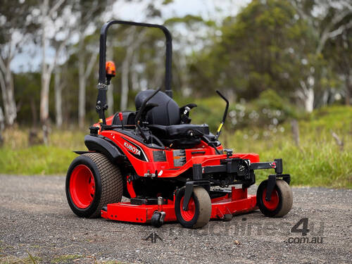 caption Kubota ZD1221 Zero Turn Lawn Equipment