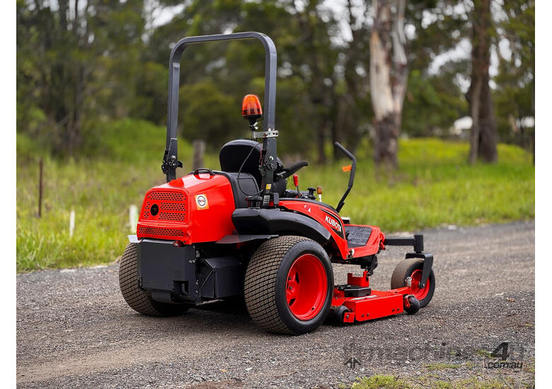 caption Kubota ZD1221 Zero Turn Lawn Equipment