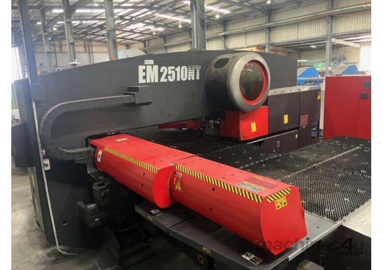 Used Amada EM2510NT 20T Turret Punch - Perth WA
