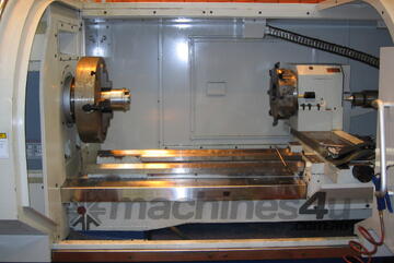 AJAX 610, 720, 800mm swing CNC Lathes opt. Live Tooling