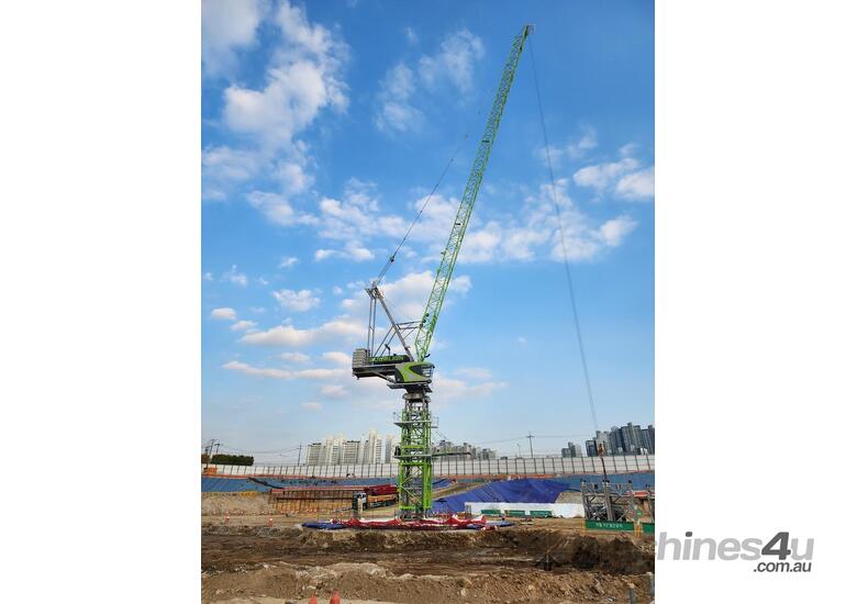 caption 2025 Zoomlion L250-18H External Climbing Luffing Tower Crane