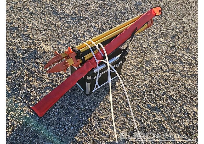 caption Unused Captok Laser Level, Self-Leveling Rotary Laser Level With Batteries, Receiver, Tripod, Grade