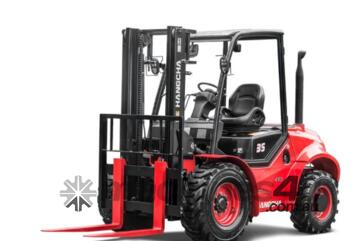 2.5t to 3.5t Four-Wheel Drive Rough Terrain Forklift Truck