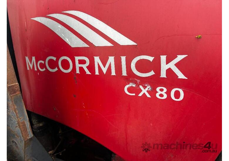 caption MCCORMICK CX80 TRACTROR