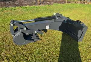 Skid Steer Backhoe Attachment Barrett New 350mm bucket