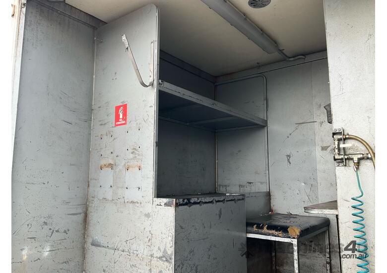 caption 2017 Mitsubishi FEC71 Canter 815 Service Pan