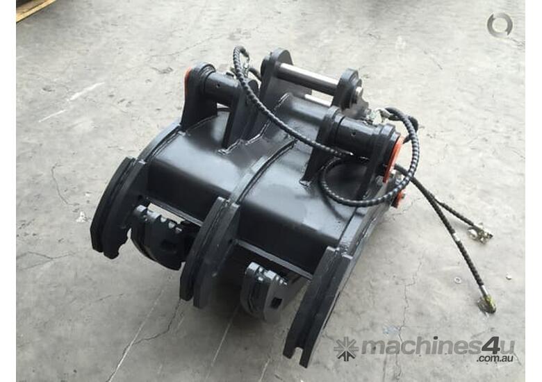 caption BETTA BILT BUCKETS 5 TONNE HYDRAULIC GRABS