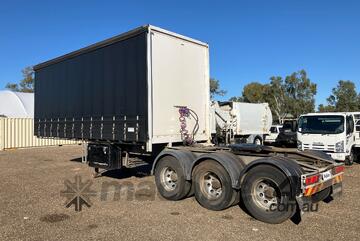 2016 Krueger ST-3-38 Tri Axle Curtainside A Trailer