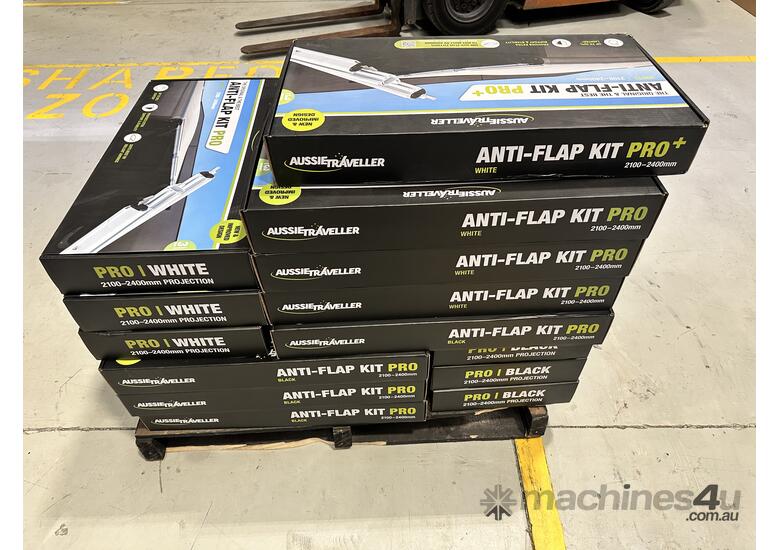 caption Pallet Of Aussie Traveller Anti Flap Kit Pro