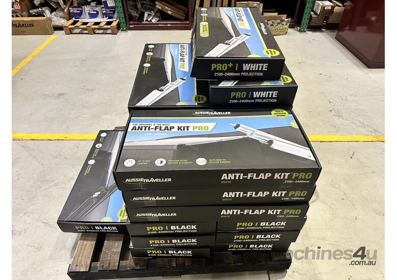 caption Pallet Of Aussie Traveller Anti Flap Kit Pro