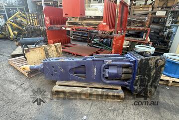 Very large rock breaker chisel suit excavator 430mm x 120mm diameter shank DASSA