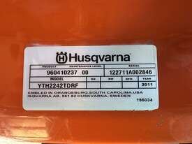 2011 Husqvarna YTH 2242TDRF Tractor Mower  - picture0' - Click to enlarge