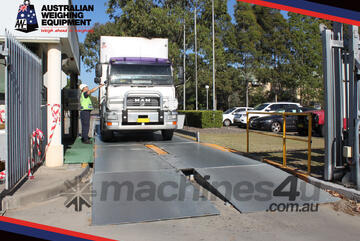 AML Portable Weighbridge | 25 Tonnes Per Loadcell