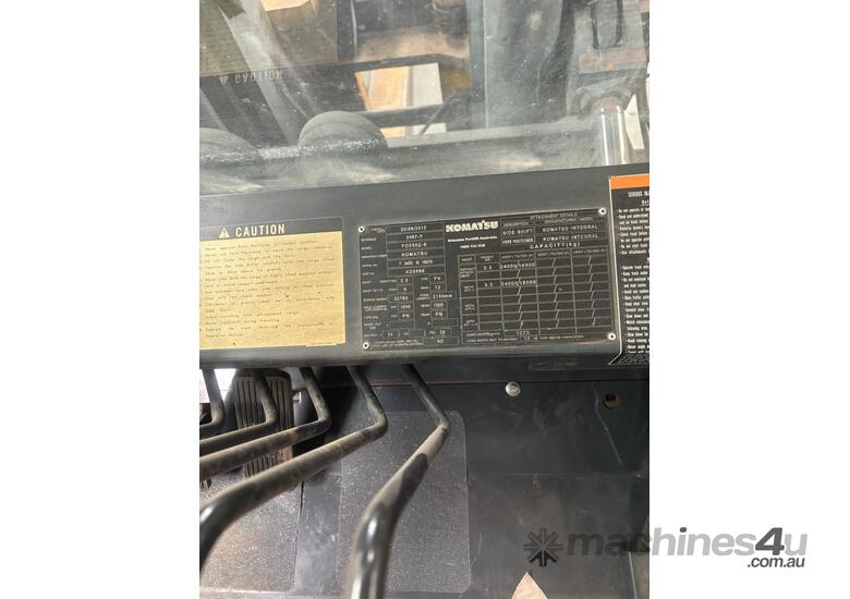 Komatsu 25t Forklift - Casual Hire