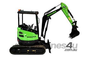 Excalibur X180 1.8 Tonne Excavator
