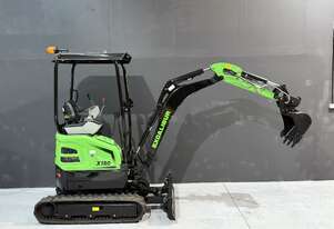 Excalibur X180 1.8 Tonne Excavator Including 3 Buckets Other attachments Available