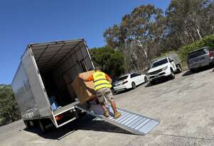 2.9m x 820mm 1200kg capacity non Folding Walk Board Removalist Loading Ramp