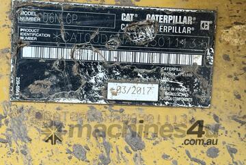 2017 Caterpillar D6N LGP Dozer (Swamp Tracks)