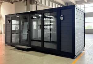 Donga 6m Accommodation Bedroom Kitchen + Bathroom Side pop out