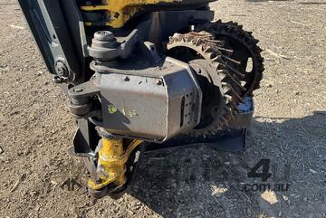 Sany SY335c Excavator With Ponsee H10 Tree Harvester Attachment