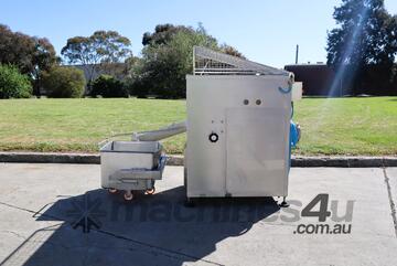 Commercial Stainless Steel Meat Mincer Grinder with Trolley Lift