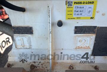 2000 Holmwood Highgate Quad Axle Fuel Tanker Dog Trailer