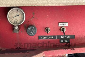 2005 Lusty EMS Semi Tipper Dog Tipping Trailer