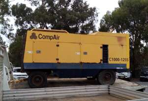 1,000 cfm x 125 psi , Compair DLT3101 , M11 cummins powered , 2005 model ,