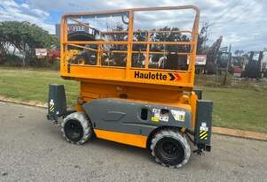 Scissor Lift Haulotte 12DX Diesel Compact 2017 1638hrs 12metre
