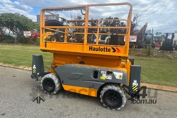 Scissor Lift Haulotte 12DX Diesel Compact 2017 1638hrs 12metre
