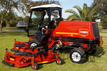 TORO GROUNDSMASTER 5900 D WAM WIDE-AREA WINGED DIESEL RIDE ON LAWN MOWER