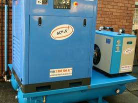 German Rotary Screw - Variable Speed Drive 30hp / 22kW Rotary Screw Air Compressor.. Power Savings - picture0' - Click to enlarge