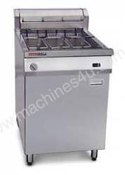 caption Electric Fryer Austheat AF813 Single Pan 3 Baskets