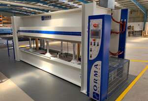 Single or Multi Daylight Hot Press 160T 3500 x 1300 Platen - Italian made