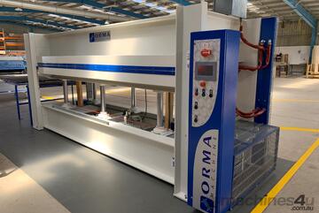 Single or Multi Daylight Hot Press 160T 3500 x 1300 Platen - Italian made Single or Multi Daylight Hot Press 160T 3500 x 1300 Platen - Italian made