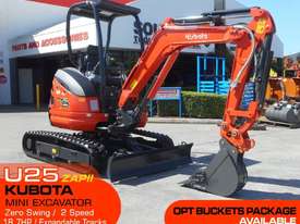 2.2 Ton Excavator U25 ZAPII with Expandable tracks - picture0' - Click to enlarge
