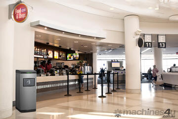 ORWAK Hands Free Waste Compactor Bin for Public Spaces | TOM