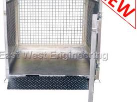 Crane/Forklift Goods Cage 1300x1300 Flatpacked - picture0' - Click to enlarge