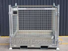 Crane/Forklift Goods Cage 1300x1300 Flatpacked - picture2' - Click to enlarge