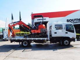 FRR500 Flatbed Truck COMBO with Kubota U35 ZAPII - picture0' - Click to enlarge