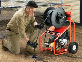 petrol powered jet rodder water jet drain cleaner  - picture0' - Click to enlarge