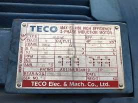 200kw 6 pole 991rpm 415v Teco Electric Motor - picture0' - Click to enlarge