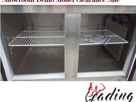 Stainless Steel Under Bench Fridge 2 Solid Doors - picture1' - Click to enlarge