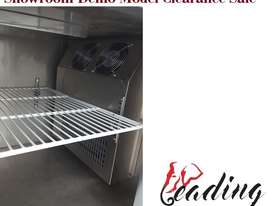 Stainless Steel Under Bench Fridge 2 Solid Doors - picture2' - Click to enlarge