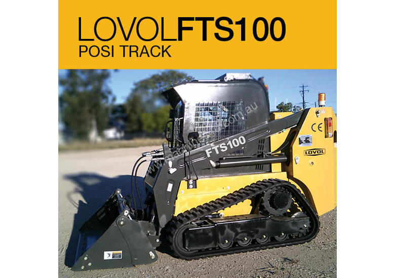 caption New Lovol FTS100 Tracked Skid Steer 100hp including 2 year full warranty