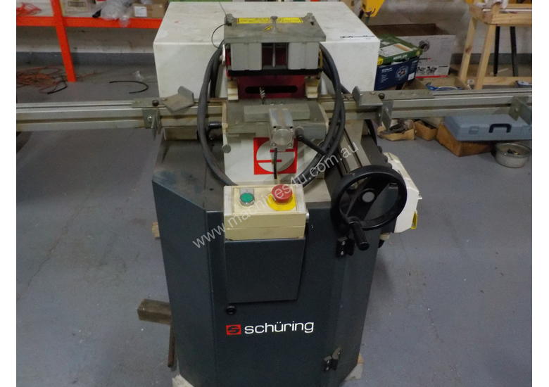 caption Automatic Milling Machine Slot Router/ Lightly used / Schüring 2007