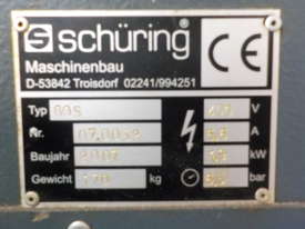 Automatic Milling Machine Slot Router/ Lightly used / Schüring 2007 - picture0' - Click to enlarge