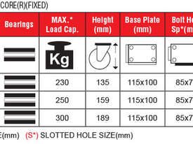 42091 - PU CASTOR MOULDED PP CORE(R)(FIXED) - picture0' - Click to enlarge