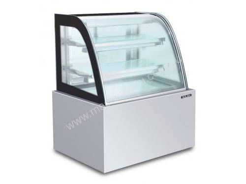 Semak CS900-SS-3 Confectionery Showcase 900 Curved Stainless