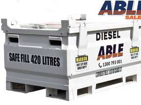 Able Fuel Cube Bunded 450 Litre (Safe Fill 420 Litre) - picture0' - Click to enlarge